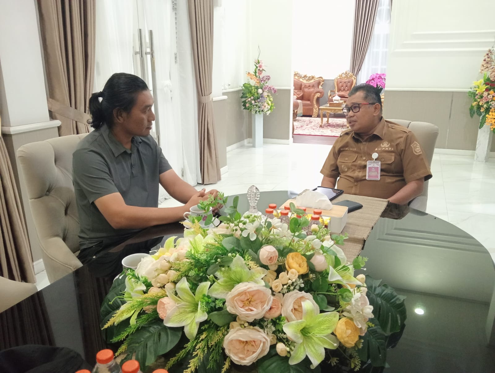 Ketua JOIN Takalar Temui Bupati, Bahas Sinergitas Pers dan Pemerintah Daerah