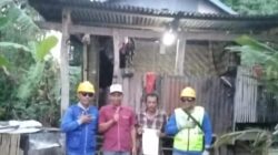 Kolaborasi PLN Persero ULP Jeneponto Bersama Polres Bantu Fasilitas Listirk Warga