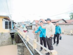 Bupati Bantaeng Uji Nurdin Tinjau Perbaikan Saluran Irigasi