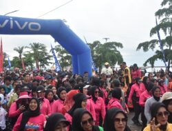 Dihadiri Ribuan Peserta, Polres Bulukumba Sukses Gelar Jalan Sehat