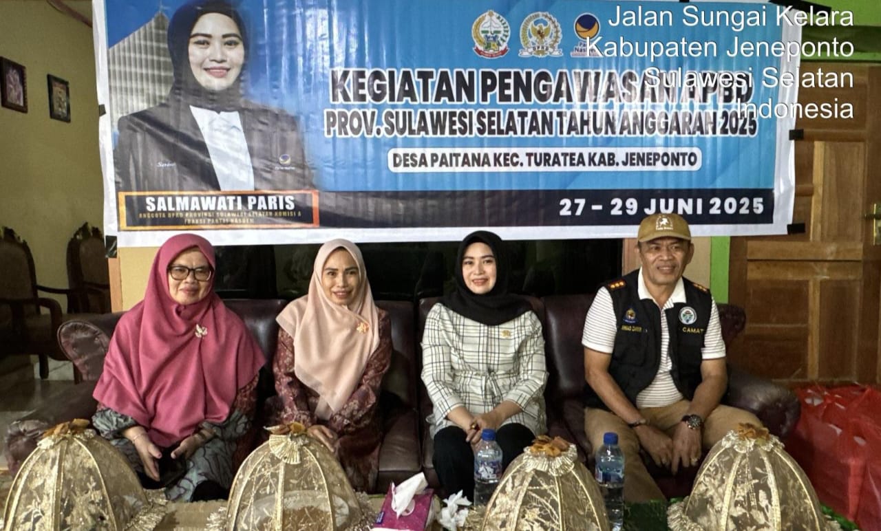 Anggota DPRD Sulsel Hj Salmawati Paris Kunjungi Dua Kegiatan,ini yang Dipaparkan