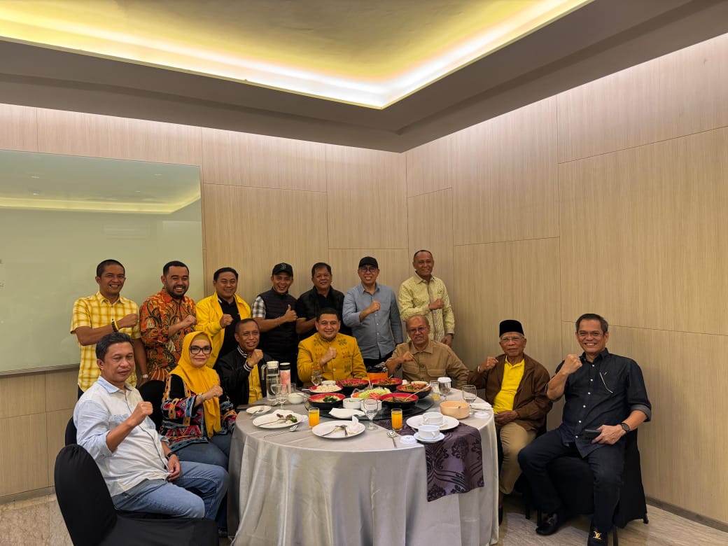 Konsolidasi Makin Solid, Munafri Dikawal DPD II Menuju Kursi Ketua Golkar Sulsel