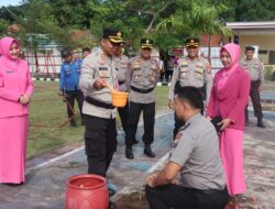12 Personel Polres Jeneponto Naik Pangkat, Kapolres: Tingkatkan Kinerja dan Tanggungjawab