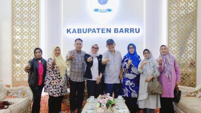 Bupati Barru Andi Ina Kartika Sari Terima Kunjungan IKA SMANSA 80