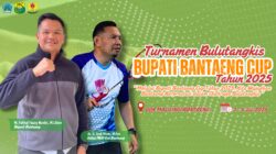 Bantaeng Bangkit: Bupati Cup 2025 Satukan 5 Kabupaten Lewat Bulutangkis