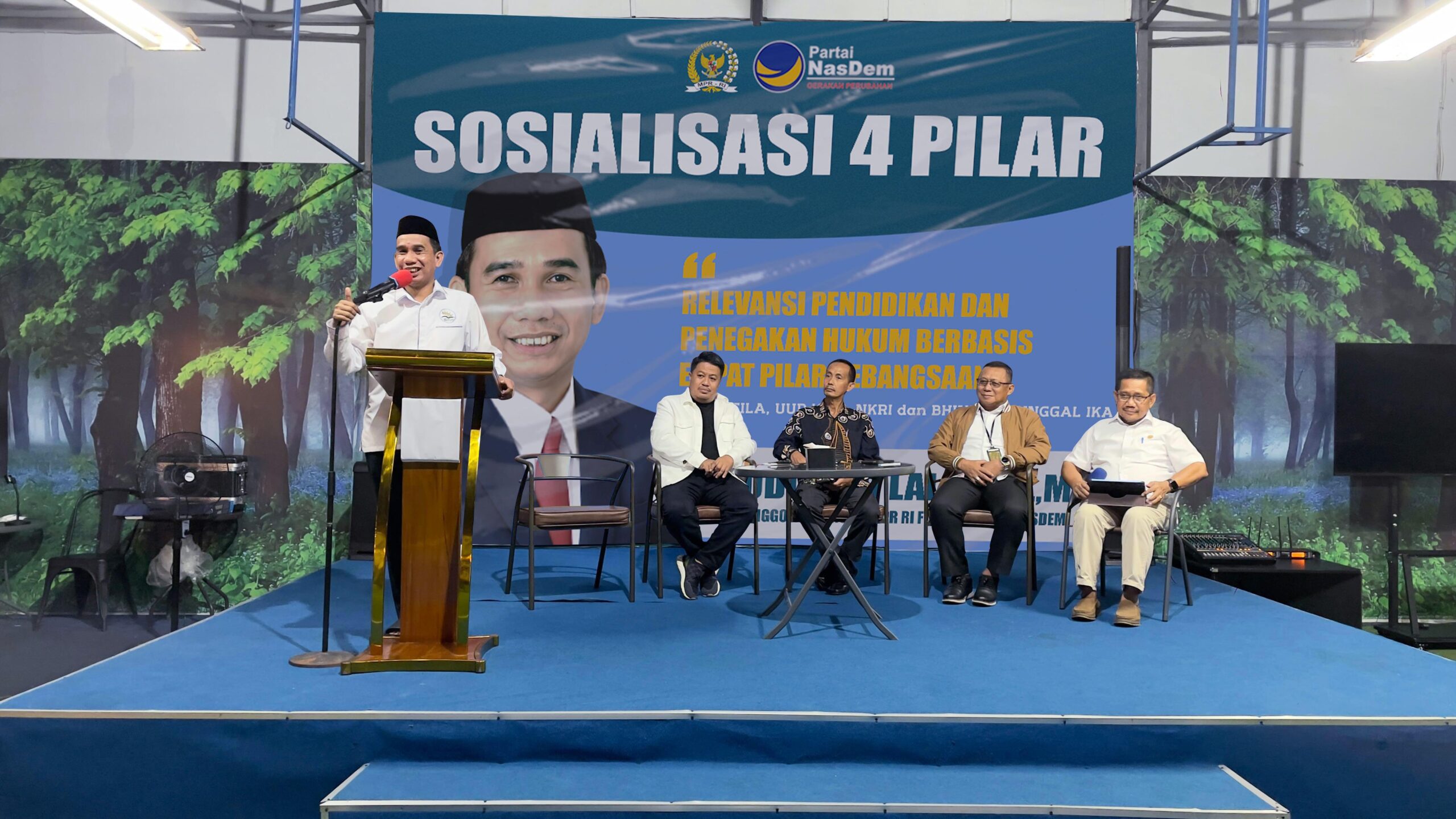 Gelar Sosialisasi Empat Pilar Kebangsaan, Rudianto Lallo bahas Relevansi Pendidikan dan Hukum