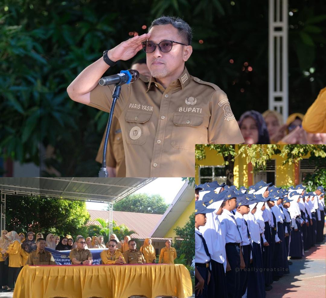 Sejarah Baru!, Perkenalan Siswa Baru pada MPLS di SMPN 1 Binamu Dihadiri Bupati Paris Yasir