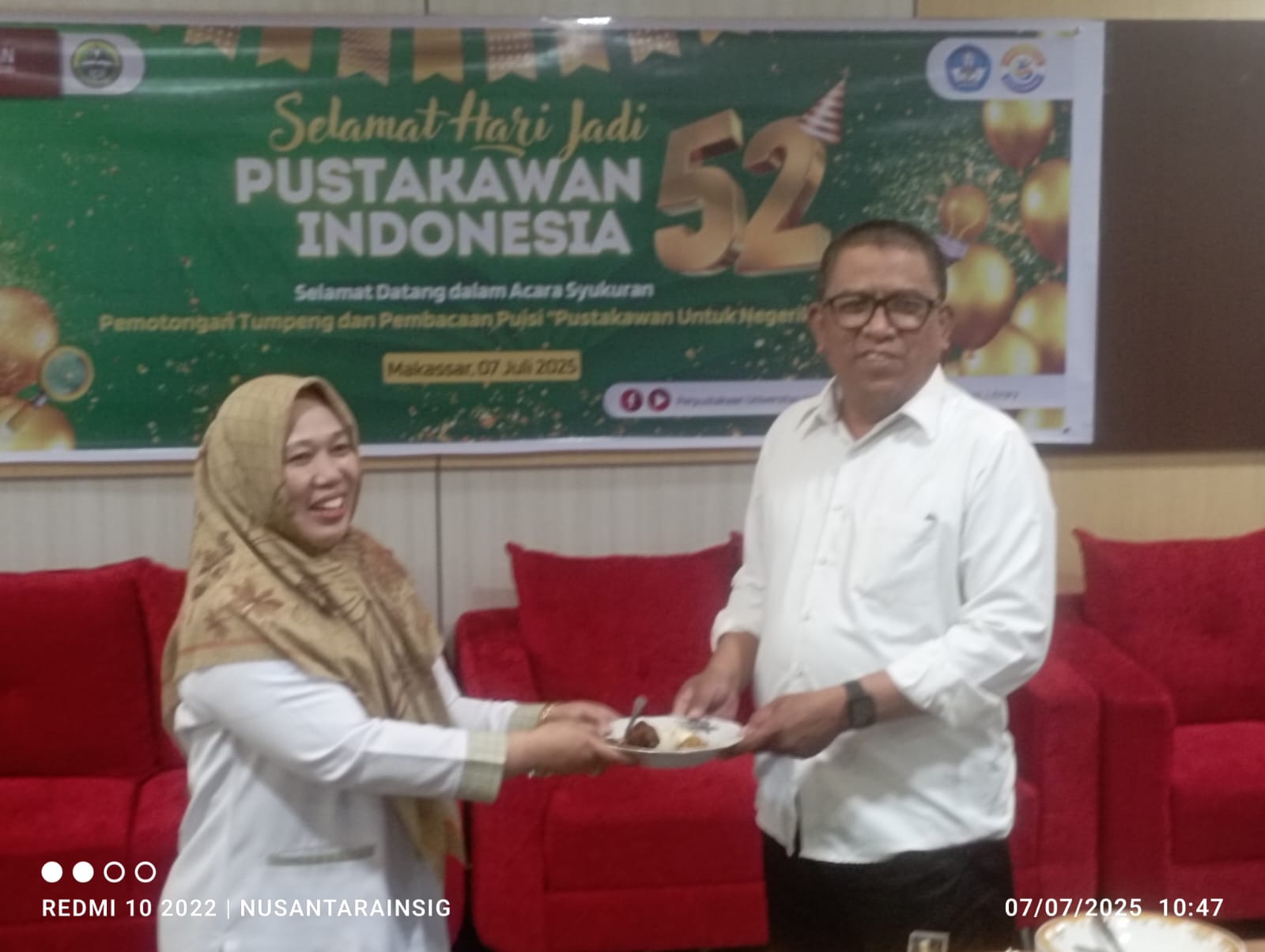 Unhas Gelar Peringatan Hari Jadi Pustakawan Indonesia ke-52