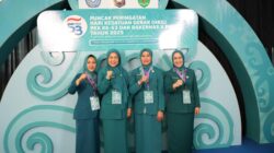 Melinda Aksa Hadiri Puncak HKG ke-53 dan Rakernas X PKK di Samarinda