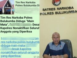 Kasat Narkoba Polres Bulukumba Bantah Dugaan Praktik “86”