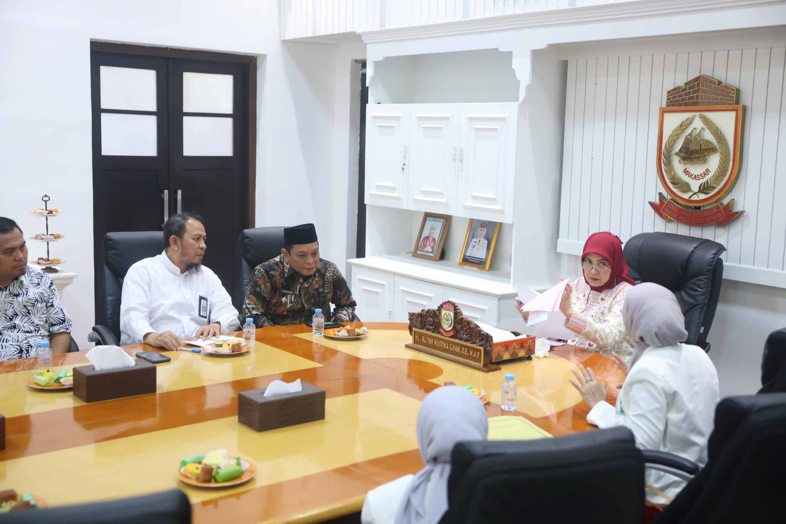 Wakil Wali Kota Makassar Terima Audiensi DPP IMMIM: Siap Kolaborasi Program Dakwah