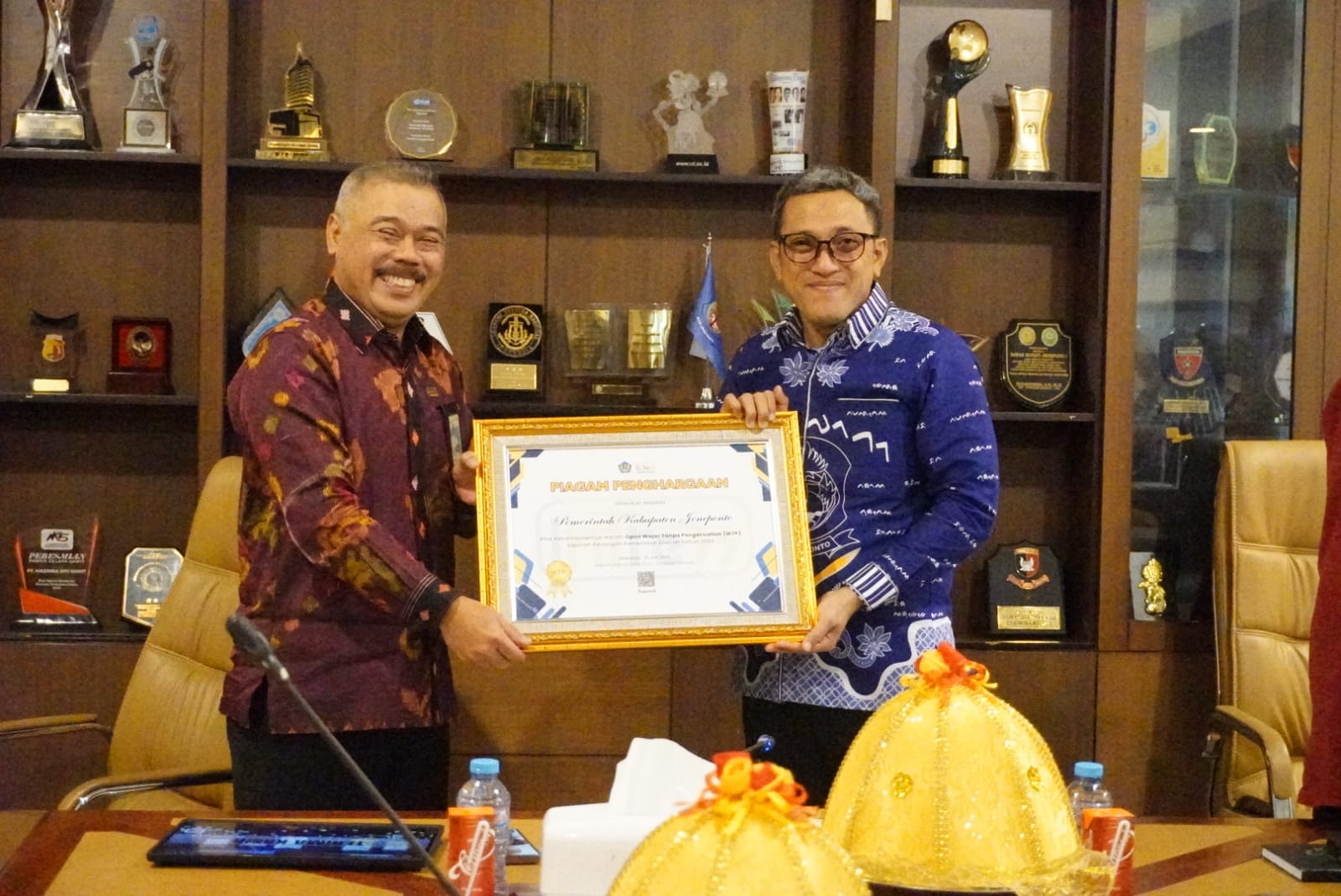 Pemkab Jeneponto Torehkan Prestasi Pengelolaan Keuangan Raih Opini WTP