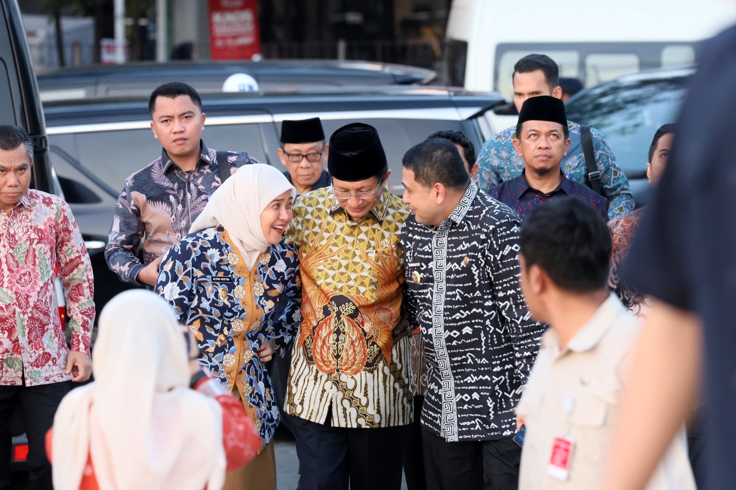 Munafri – Aliyan Saksikan Menag RI, Resmikan RS UIN Alauddin di Makassar