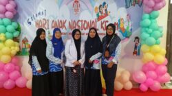 Raut Bahagia Anak Saat Berkreasi Disosialisasi Inovasi ‘PASTI HEBAT’ RSUD Lanto Dg Pasewang di HAN Ke- 41
