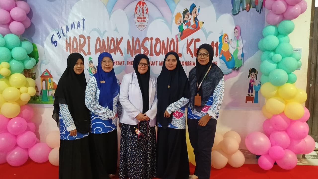 Raut Bahagia Anak Saat Berkreasi Disosialisasi Inovasi ‘PASTI HEBAT’ RSUD Lanto Dg Pasewang di HAN Ke- 41