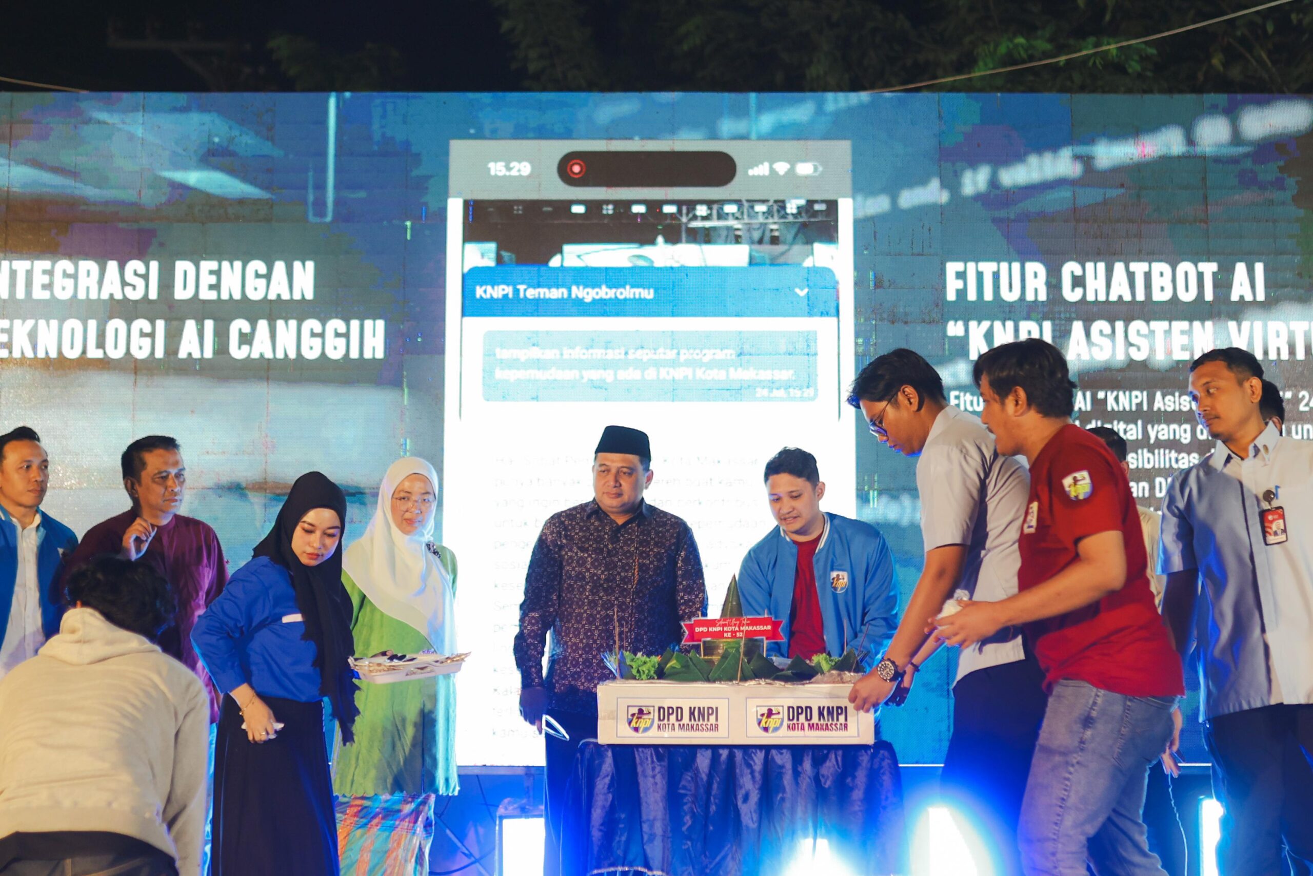 Di Usia ke-52, KNPI Makassar Luncurkan Website Revolusioner untuk Layanan Pemuda