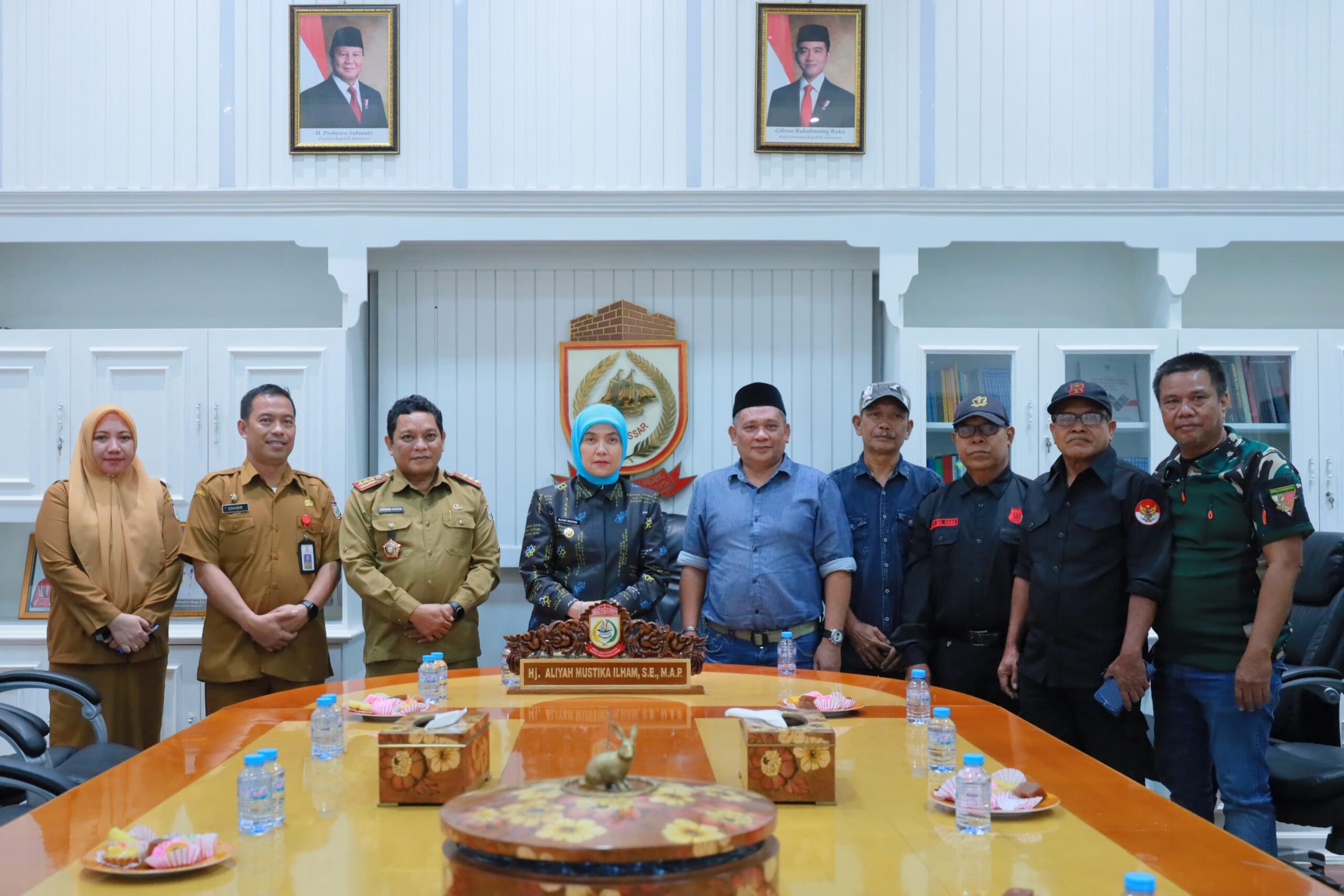 Apresiasi Dedikasi, Aliyah Mustika Ilham Sambut Hangat Garda 145