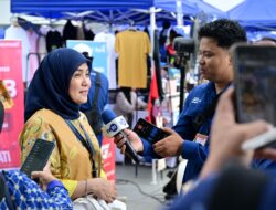 Kunjungi Bazaar Nusantara Diaspora IKN, Aliyah Mustika Ilham Apresiasi Prestasi Anak Bangsa
