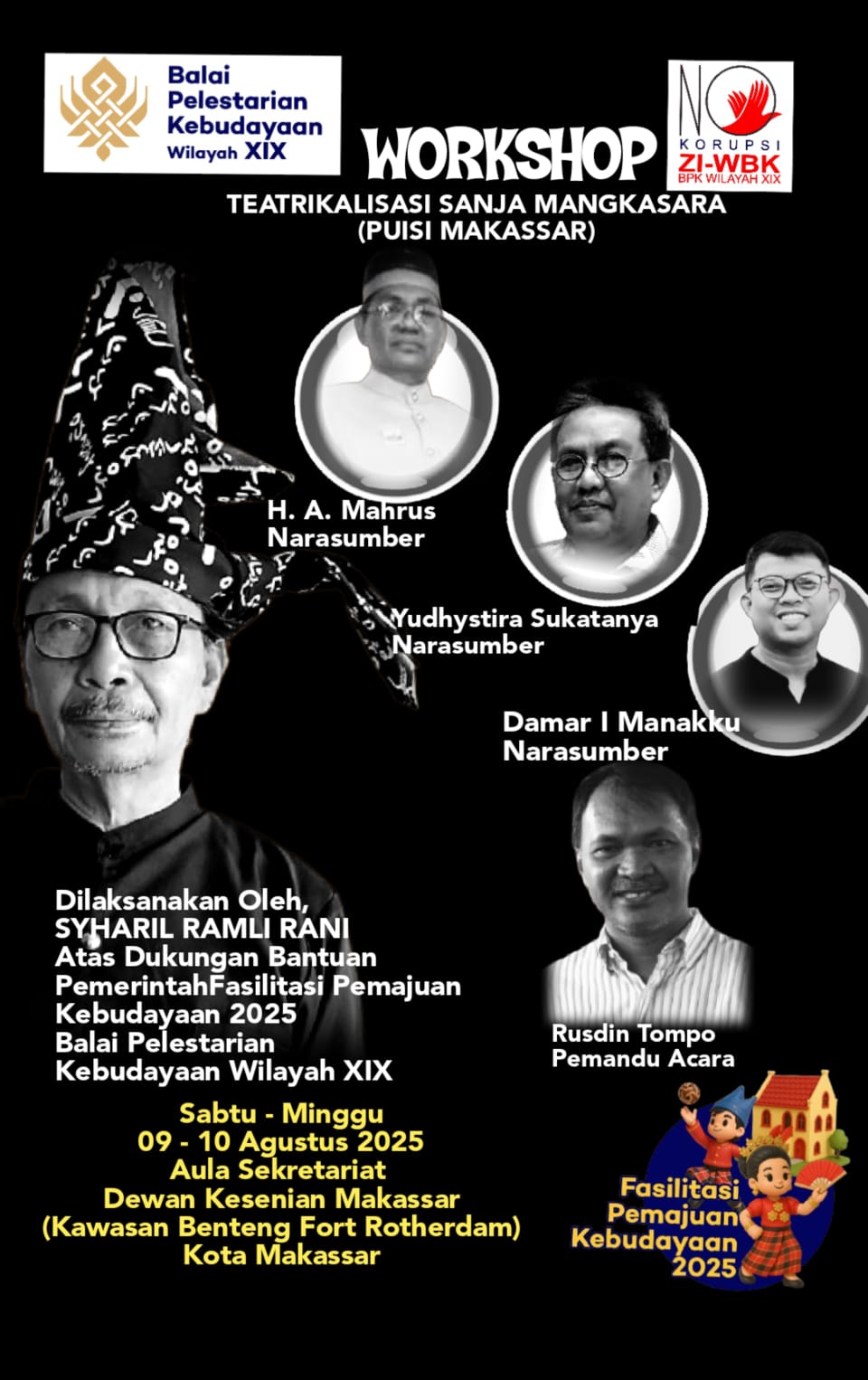 Teaterikalisasi Sanja Mangkasara: Menggabungkan Puisi dan Teater
