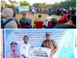 Bantuan Keuangan Rp10,5 M dari Pemprov Sulsel untuk Pembangunan di Maros