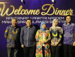 Munafri-Aliyah Kompak Sambut Elite NasDem di Makassar