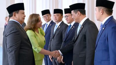 Mentan Amran Dampingi Presiden Prabowo dalam Pertemuan Bilateral dengan Peru