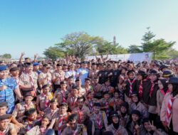 Upacara Hari Pramuka ke-64, Ini Pesan Gubernur Sulsel ke Ribuan Anggota Pramuka
