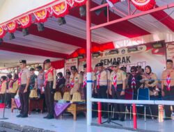 Kwartir Ranting Pramuka Barebbo Gelar Upacara Hari Pramuka ke-64