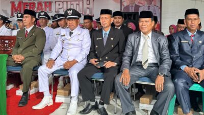 Momentum Bersejarah, Lurah Apala Ikut Upacara Peringatan 80 Tahun Kemerdekaan RI