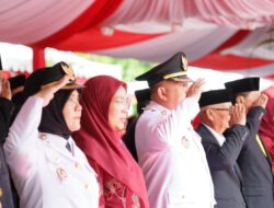 Munafri–Aliyah dan Ketua TP PKK, Hadiri Upacara Kemerdekaan ke-80 RI di Tingkat Provinsi Sulsel