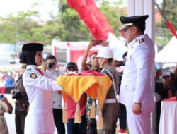 HUT Ke 80 RI, Bupati Jeneponto Pimpin Upacara Pengibaran Bendera Merah Putih