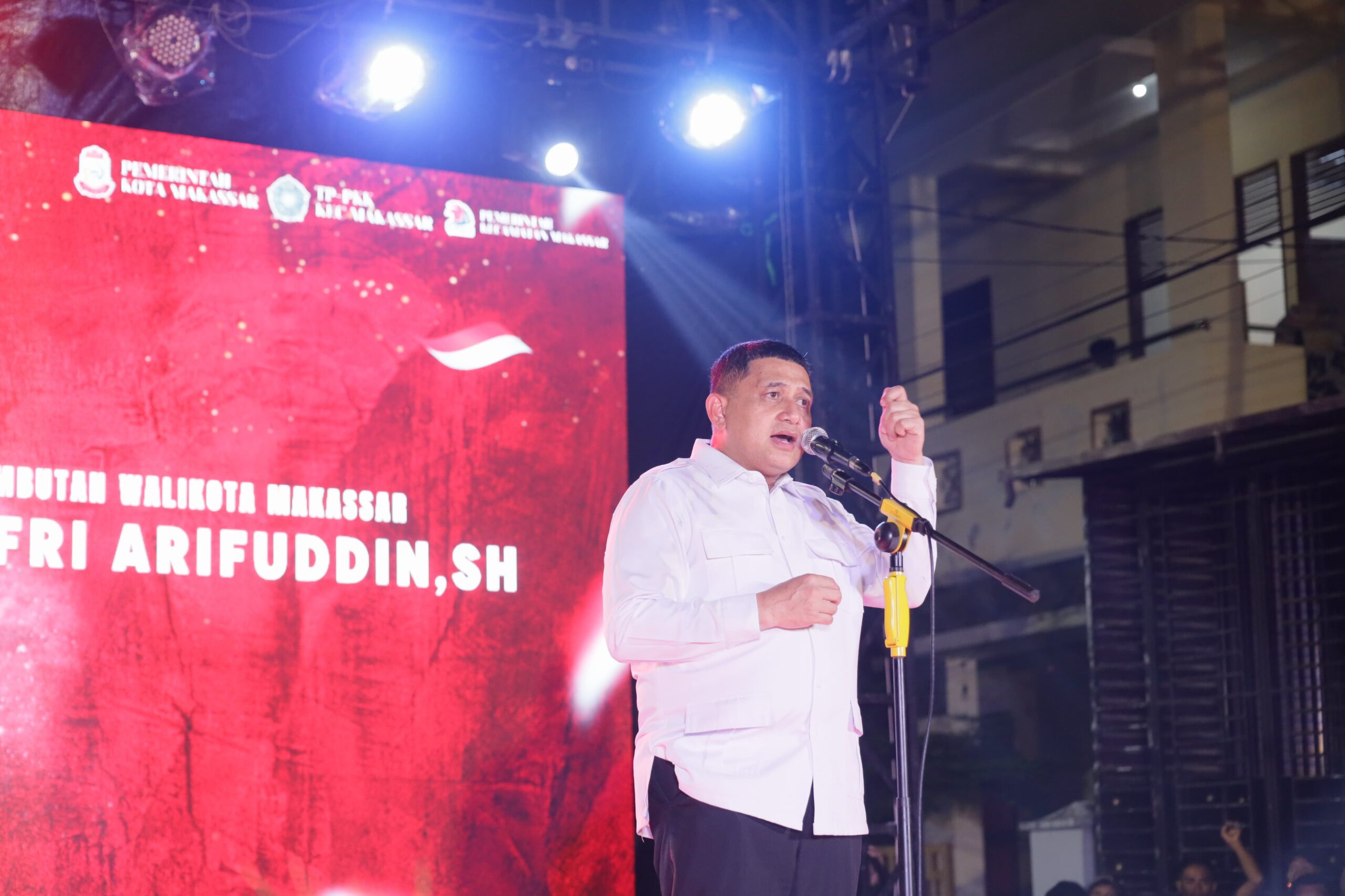 Munafri–Aliyah Ajak Warga Makassar Rawat Kebersamaan Lewat Pesta Rakyat