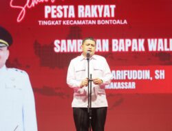 Di Pesta Rakyat Bontoala, Munafri Tekankan Kolaborasi Pemerintah dan Warga