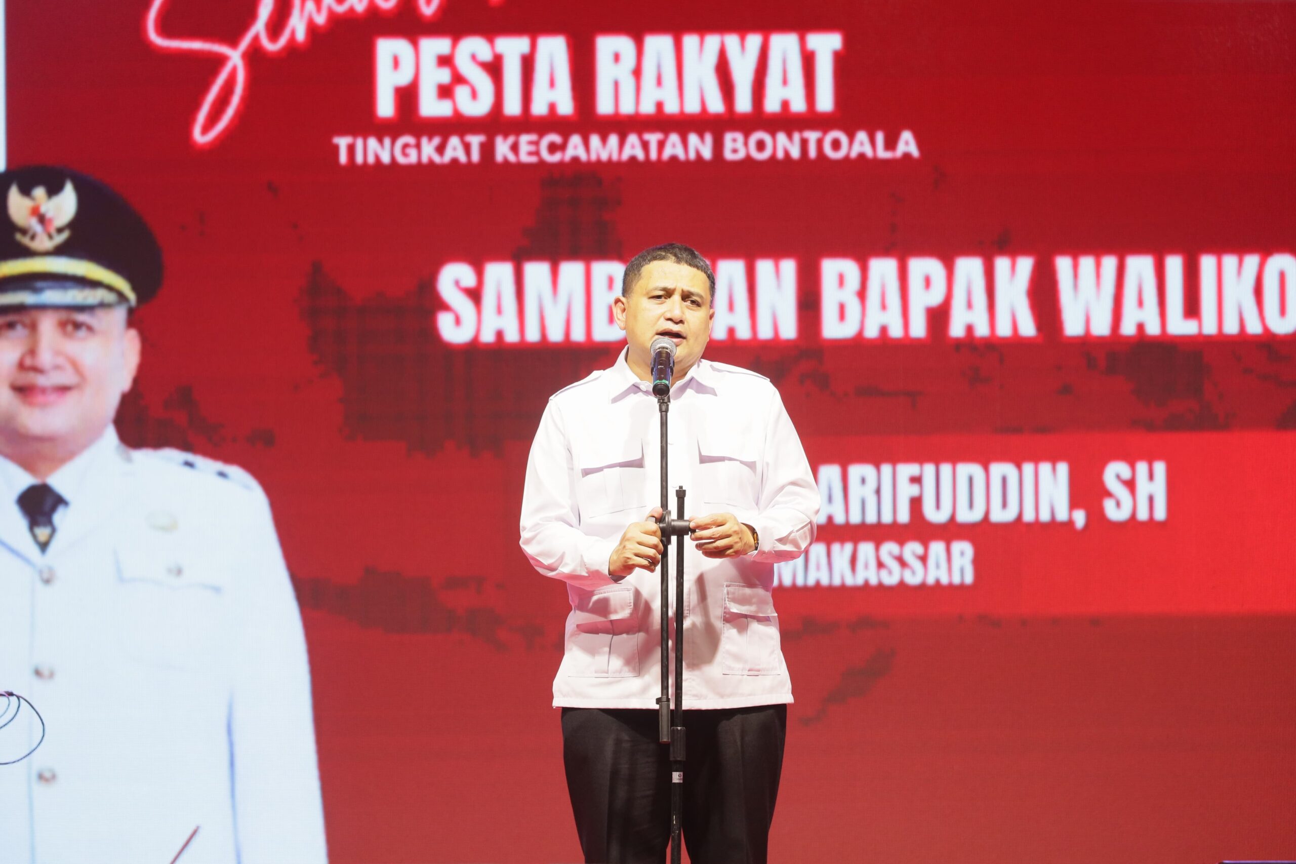 Di Pesta Rakyat Bontoala, Munafri Tekankan Kolaborasi Pemerintah dan Warga