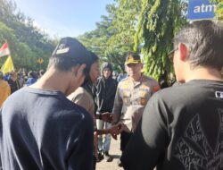 Pastikan Situasi Kondusif, Kapolres Bulukumba Pantau Langsung Aksi Mahasiswa di DPRD