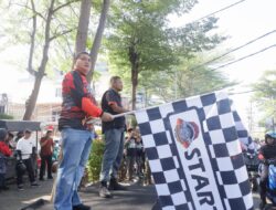 Ratusan Motor Besar Ramaikan Heritage Rally HDCI, Start dari Jantung Kota Makassar