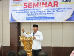Bupati Bone Hadiri Seminar Penguatan Peraturan Perundang-Undangan