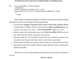 Berlakukan Work From Office. Disdik Sulsel Hentikan WFA