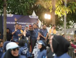 Wali Kota Makassar Lepas dan Bakar Semangat Ribuan Pelari SMAnSA RUN 2025