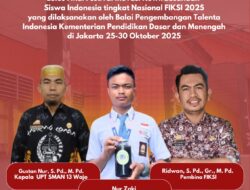 Siswa SMAN 13 Wajo Jadi Finalis Tingkat Nasional
