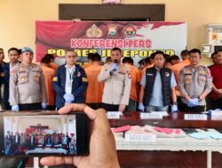 Ungkap Sejumlah Kasus Juli – September, Polres Jeneponto Amankan Puluhan Tersangka