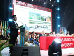 Pesan Inspiratif Mentan Amran di Dies Natalis Unhas: “Tekanan Tinggi Melahirkan Berlian