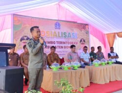 Dorong Kemandirian Pangan, Bupati Bone Resmikan Sosialisasi Kebun Makan Bergizi