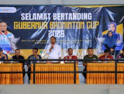 Hari Jadi Sulsel ke-356: Gubernur Andi Sudirman Ajak Warga Perkuat Sportivitas di Badminton Cup