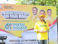 Dipimpin Appi, DPD II Makassar Gelar Pasar Murah Peduli Masyarakat
