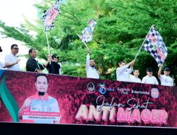 Warga Sulsel Tumpah Ruah di Jalan Sehat Anti Mager 356 Tahun Sulsel