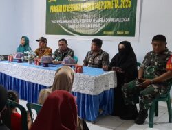 Sinergi Kodim Bone dan Posyandu, Fokus Kesehatan Balita dan Lansia