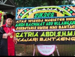 Pemuda Asal Bantaeng Raih Gelar Magister Hukum UNHAS, Tuai Ucapan Selamat dari Pejabat dan Tokoh Daerah