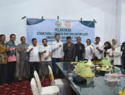 Pelantikan Struktural LBH UIT, Ketua Yayasan Harapkan Kinerja Lebih Baik