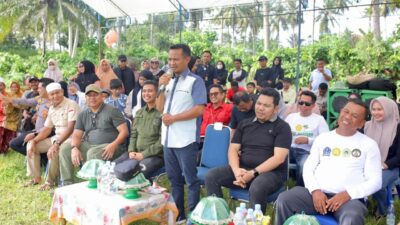 Bupati Bone Hadiri Pesta Rakyat Mallanca di Desa Corawali